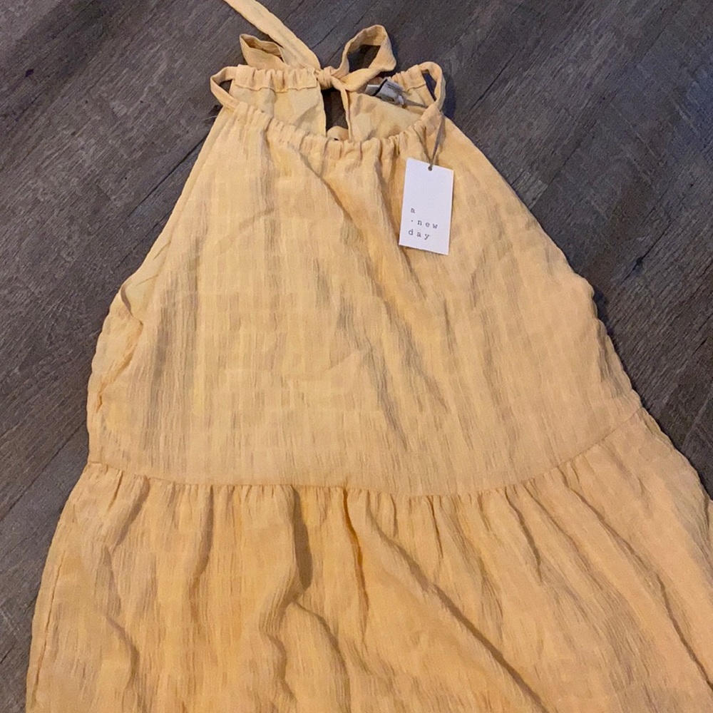 A New Day Yellow Dress